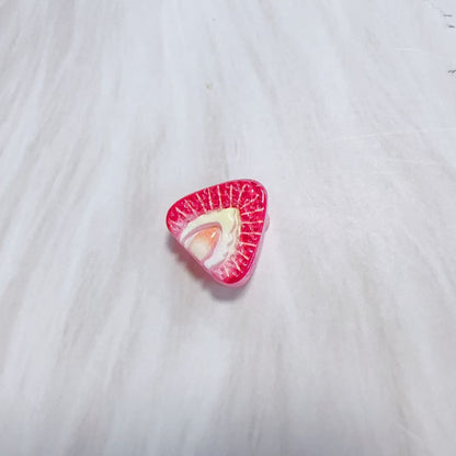 Simulated summer fruit slices DIY cream glue hairpin headband keychain shoe water cup resin accessories material