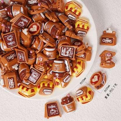 Edible game bread simulation miniature edible game ornament resin DIY jewelry accessories convenience store supermarket materials