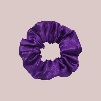 40-Color Satin Fabric Large Intestine Hair Band Hair Tie Headrope Rubber Band Fashion Head Flower Hair Accessories