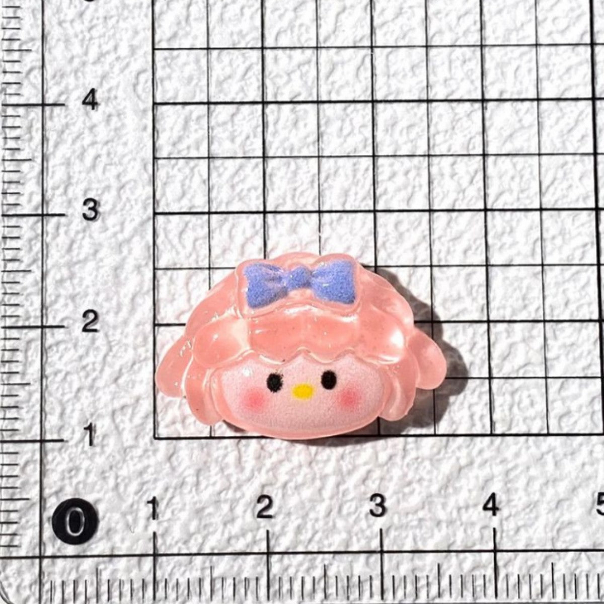 10pcs Transparent cute animal resin accessories DIY cream glue mobile phone case hair accessories hairpin water cup storage box patch