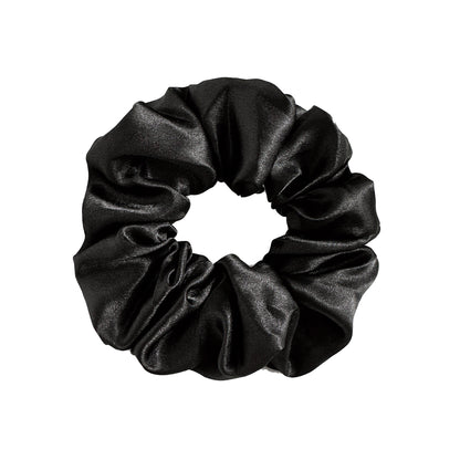 New Satin Cloth Art Large Intestine Hair Band, Simple High-end Hair Accessories, Solid Color Rubber Band, No Hair Rope