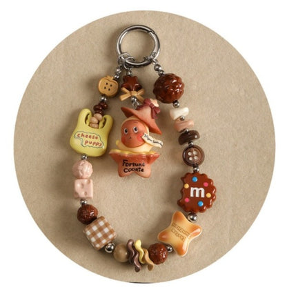 [Complete set] Mobile phone chain cute grain set combination loose beads acrylic paint beaded DIY accessories material beads